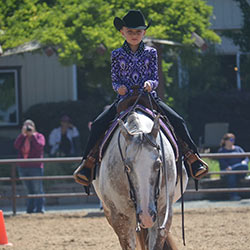 Dal Porto Equestrian Team Member Brooklyn Riding