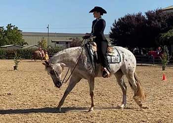 Alexis at summer 2021 Gold N Grand Show Rancho